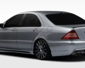 2000-2006 Mercedes S Class W220 Duraflex W-2 Rear Bumper Cover - 1 Piece