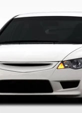 2006-2011 Honda Civic 4DR Duraflex JDM Type R Conversion Front Bumper Cover - 1 Piece                                     - 107736 - Image 5