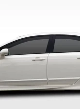 2006-2011 Honda Civic 4DR Duraflex JDM Type R Conversion Side Skirts Rocker Panels - 2 Piece                                     - 107737 - Image 6