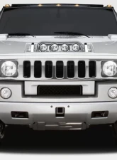 2003-2009 Hummer H2 Duraflex BR-N Front Add Ons Spat Bumper Extensions - 2 Piece                                     - 107745 - Image 6