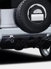 2003-2009 Hummer H2 Duraflex BR-N Rear Add Ons Spat Bumper Extensions - 1 Piece                                     - 107746 - Image 6