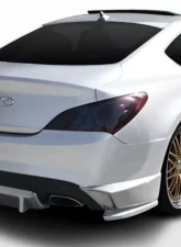 2010-2016 Hyundai Genesis Coupe 2DR Duraflex TP-R Rear Lip Under Spoiler Air Dam with Diffuser - 3 Piece                                     - 107751 - Image 11