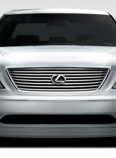 2001-2003 Lexus LS Series LS430 Duraflex VIP Front Bumper Cover - 1 Piece                                     - 107776 - Image 2