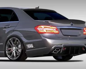 2010-2016 Mercedes E Class W212 Eros Version 1 Rear Bumper Cover - 1 Piece