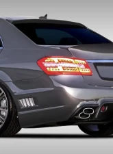 2010-2016 Mercedes E Class W212 Eros Version 1 Rear Bumper Cover - 1 Piece                                     - 107799 - Image 6