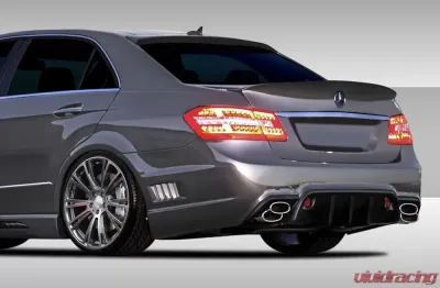 2010-2016 Mercedes E Class W212 Eros Version 1 Rear Bumper Cover - 1 Piece - 107799