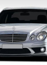 2007-2009 Mercedes E Class W211 Duraflex E63 Look Front Bumper Cover - 1 Piece                                     - 107804 - Image 2