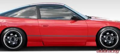 1989-1994 Nissan 240SX S13 Duraflex GT-1 Side Skirts Rocker Panels - 2 Piece - 107820