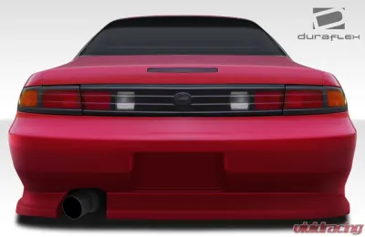 1995-1998 Nissan 240SX S14 Duraflex WX-9 Rear Bumper Cover - 1 Piece - 107825