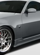 2003-2008 Nissan 350Z Z33 Duraflex J-Spec Side Skirts Rocker Panels - 2 Piece                                     - 107830 - Image 6