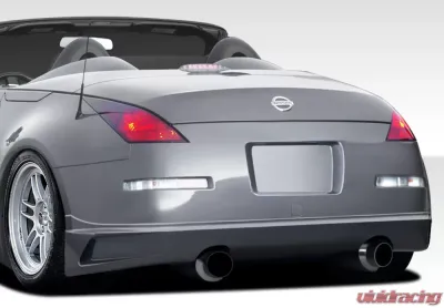 2003-2008 Nissan 350Z Z33 Duraflex J-Spec Rear Lip Under Spoiler Air Dam - 1 Piece - 107831