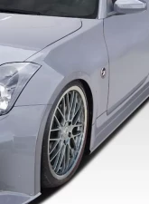 2003-2008 Nissan 350Z Z33 Duraflex J-Spec 2 Side Skirts Rocker Panels - 2 Piece                                     - 107833 - Image 6