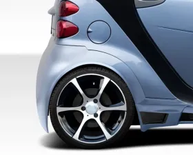 2008-2016 Smart ForTwo Duraflex GT300 Wide Body Rear Fenders - 2 Piece