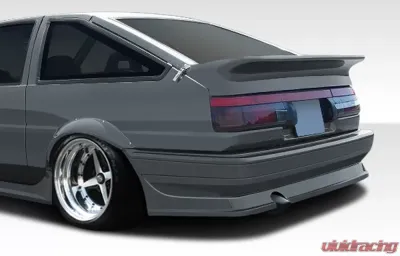 1984-1987 Toyota Corolla 2DR / HB Duraflex MB-R Rear Bumper Cover - 1 Piece - 107848