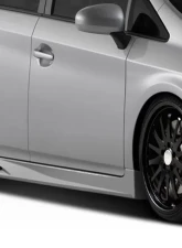 2010-2015 Toyota Prius Duraflex K-1 Side Skirts Rocker Panels - 2 Piece                                     - 107853 - Image 6