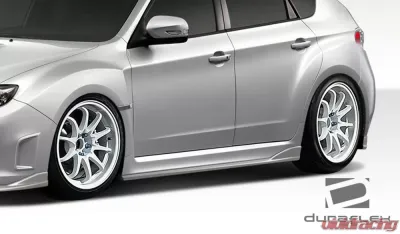 2008-2014 Subaru Impreza STI 4DR / 5DR / 2011-2014 Impreza WRX 4DR / 5DR Duraflex C-Speed 2 Side Skirts Rocker Panels - 2 Piece - 107863