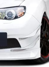 2008-2014 Subaru Impreza STI 2011-2014 Impreza WRX Duraflex VR-S Canards (must use with VR-S Front Bumper) - 4 Piece                                     - 107870 - Image 2