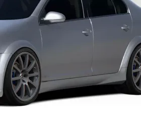 2005-2010 Volkswagen Jetta Duraflex R-GT Wide Body Side Skirts Rocker Panels - 2 Piece