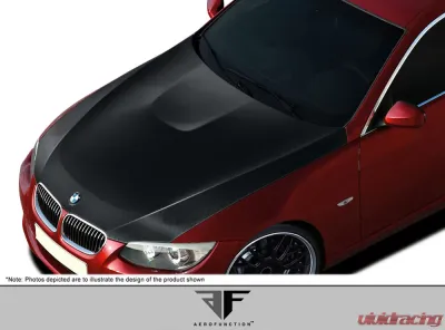 2007-2010 BMW 3 Series E92 2dr E93 Convertible Carbon AF-2 Hood ( CFP ) - 1 Piece - 107899