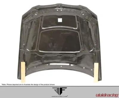 2007-2010 BMW 3 Series E92 2dr E93 Convertible Carbon AF-2 Hood ( CFP ) - 1 Piece - 107899