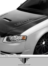 2006-2008 Audi A4 S4 B7 Carbon AF-1 Hood ( CFP ) - 1 Piece                                     - 107901 - Image 5