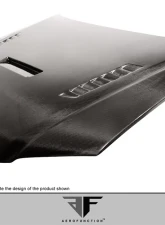 2006-2008 Audi A4 S4 B7 Carbon AF-1 Hood ( CFP ) - 1 Piece                                     - 107901 - Image 4