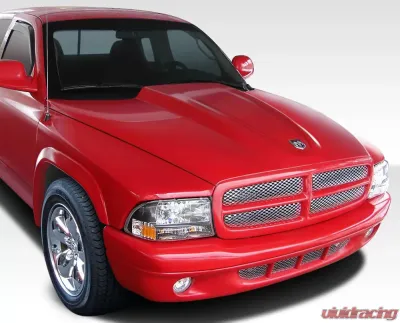 1997-2004 Dodge Dakota 1998-2003 Durango Duraflex Cowl Induction Hood - 1 Piece - 107904