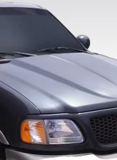 1997-2003 Ford F-150 1997-2002 Expedition Duraflex Cowl Hood - 1 Piece                                     - 107945 - Image 5