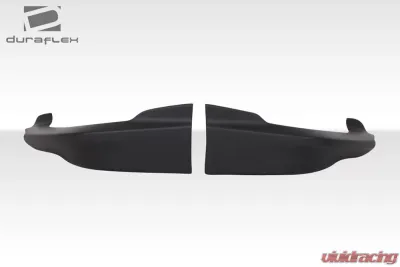 2012-2013 Honda Civic 2DR Duraflex H-Sport Front Add Ons Spat Bumper Extensions - 2 Piece - 107951