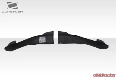 2012-2013 Honda Civic 2DR Duraflex H-Sport Front Add Ons Spat Bumper Extensions - 2 Piece - 107951
