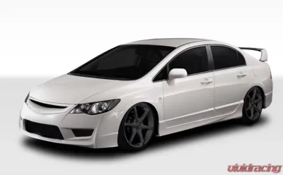 2006-2011 Honda Civic 4DR Duraflex JDM Type R Front End Conversion Kit - 5 Piece - 107959