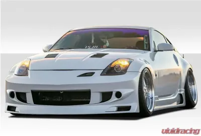 2003-2008 Nissan 350Z Z33 Duraflex J-Spec Body Kit - 4 Piece - 107996