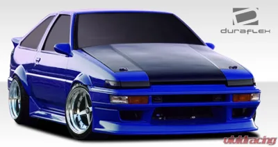 1984-1987 Toyota Corolla 2DR / HB Duraflex RF Design Body Kit - 4 Piece - 108001