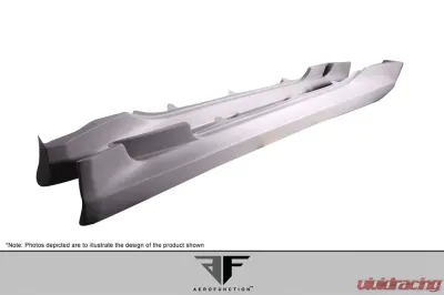 2003-2012 Mercedes SL Class R230 AF-Signature 1 Series Wide Body Conversion Side Skirts ( GFK ) - 2 Piece - 108021