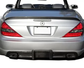 2003-2012 Mercedes SL Class R230 AF-Signature 1 Series Wide Body Conversion Rear Bumper Cover ( GFK ) - 1 Piece