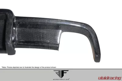 2003-2012 Mercedes SL Class R230 Carbon AF-Signature 1 Series Wide Body Conversion Rear Diffuser ( CFP ) - 1 Piece - 108024