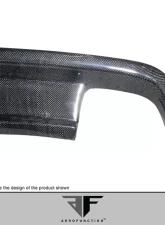 2003-2012 Mercedes SL Class R230 Carbon AF-Signature 1 Series Wide Body Conversion Rear Diffuser ( CFP ) - 1 Piece                                     - 108024 - Image 5