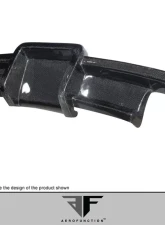 2003-2012 Mercedes SL Class R230 Carbon AF-Signature 1 Series Wide Body Conversion Rear Diffuser ( CFP ) - 1 Piece                                     - 108024 - Image 6