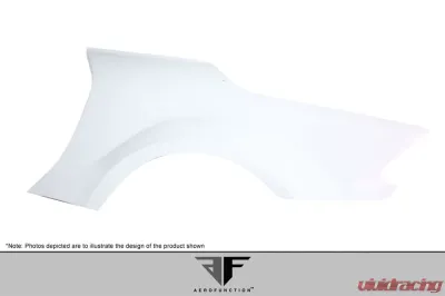2003-2012 Mercedes SL Class R230 AF-Signature 1 Series Wide Body Conversion Rear Fenders ( GFK ) - 2 Piece - 108025