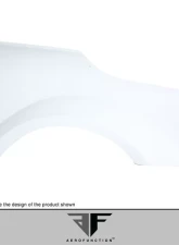 2003-2012 Mercedes SL Class R230 AF-Signature 1 Series Wide Body Conversion Rear Fenders ( GFK ) - 2 Piece                                     - 108025 - Image 3