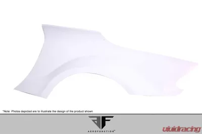 2003-2012 Mercedes SL Class R230 AF-Signature 1 Series Wide Body Conversion Rear Fenders ( GFK ) - 2 Piece - 108025
