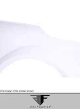 2003-2012 Mercedes SL Class R230 AF-Signature 1 Series Wide Body Conversion Rear Fenders ( GFK ) - 2 Piece                                     - 108025 - Image 4