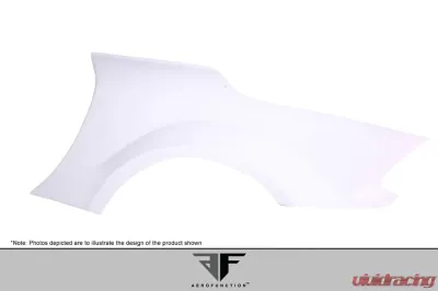 2003-2012 Mercedes SL Class R230 AF-Signature 1 Series Wide Body Conversion Rear Fenders ( GFK ) - 2 Piece - 108025