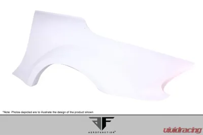 2003-2012 Mercedes SL Class R230 AF-Signature 1 Series Wide Body Conversion Rear Fenders ( GFK ) - 2 Piece - 108025