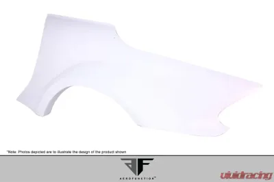 2003-2012 Mercedes SL Class R230 AF-Signature 1 Series Wide Body Conversion Rear Fenders ( GFK ) - 2 Piece - 108025