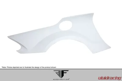 2003-2012 Mercedes SL Class R230 AF-Signature 1 Series Wide Body Conversion Rear Fenders ( GFK ) - 2 Piece - 108025
