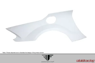 2003-2012 Mercedes SL Class R230 AF-Signature 1 Series Wide Body Conversion Rear Fenders ( GFK ) - 2 Piece - 108025