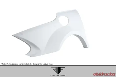 2003-2012 Mercedes SL Class R230 AF-Signature 1 Series Wide Body Conversion Rear Fenders ( GFK ) - 2 Piece - 108025