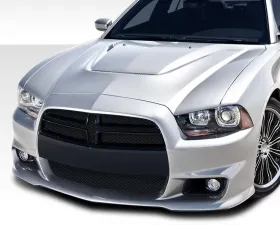2011-2014 Dodge Charger Duraflex SRT Look Front Bumper Cover - 1 Piece
