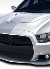 2011-2014 Dodge Charger Duraflex SRT Look Front Bumper Cover - 1 Piece                                     - 108035 - Image 6